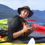 happy kayaking in johnstone strait bc