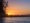 sunset at orca camp in johnstone strait